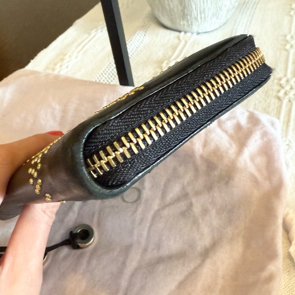 Jimmy Choo Star Motif Long Zip Around Wallet - Picture 5 of 8